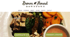Desktop Screenshot of brownhoundbistro.com